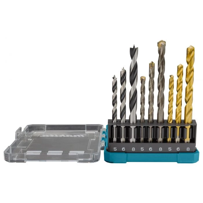 Makita D-71962 Borenset Steen/Hout/Metaal 9-delig 6 Makita D-71962 Borenset Steen/Hout/Metaal 9-delig - Afbeelding 6