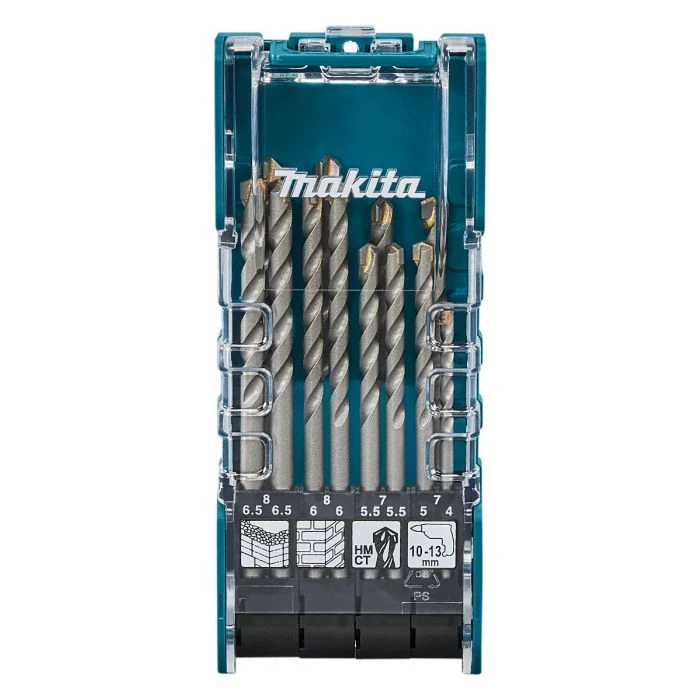 Makita D-73483 Steenborenset 12-delig 2 Makita D-73483 Steenborenset 12-delig - Afbeelding 2