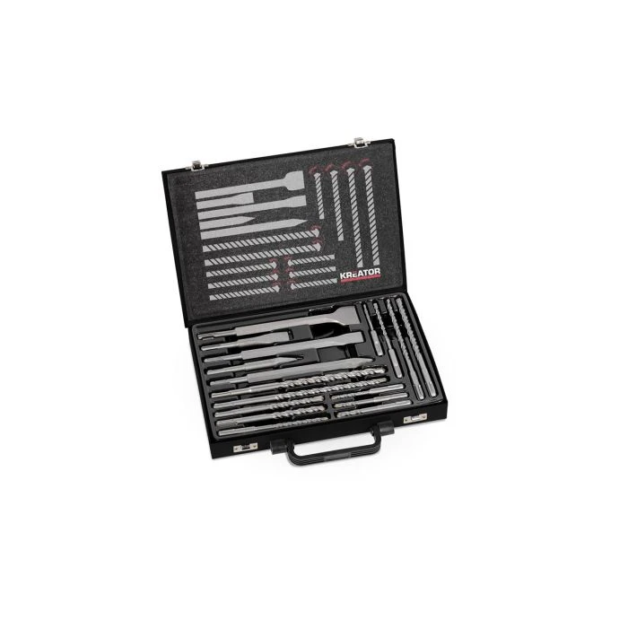 Makita SDS Borenset En Beitelset, 17 Dlg. In Koffer 1 Makita SDS Borenset En Beitelset, 17 Dlg. In Koffer