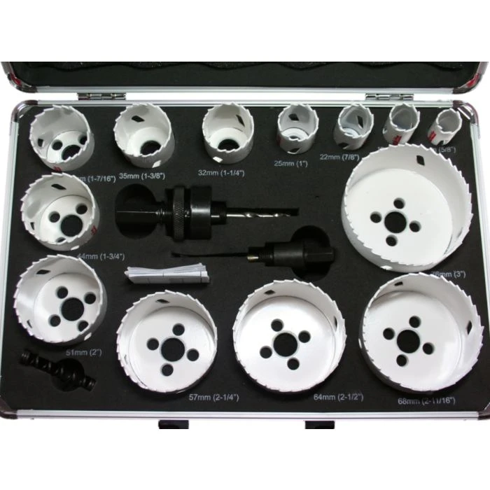 Makita D-47307 Gatzaagset 16-dlg. Bi-metaal, Universal 2 Makita D-47307 Gatzaagset 16-dlg. Bi-metaal, Universal - Afbeelding 2