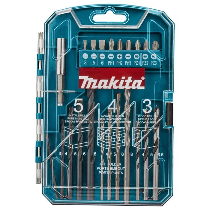Makita P-44002 Boor-/schroefbitset 22-delig 6 Makita P-44002 Boor-/schroefbitset 22-delig - Afbeelding 6