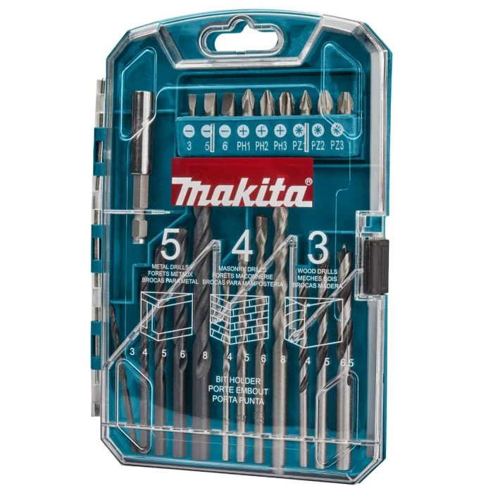 Makita P-44002 Boor-/schroefbitset 22-delig 8 Makita P-44002 Boor-/schroefbitset 22-delig - Afbeelding 8