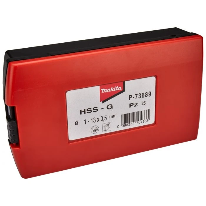 Makita P-73689 Metaalborenset 25-delig 6 Makita P-73689 Metaalborenset 25-delig - Afbeelding 6