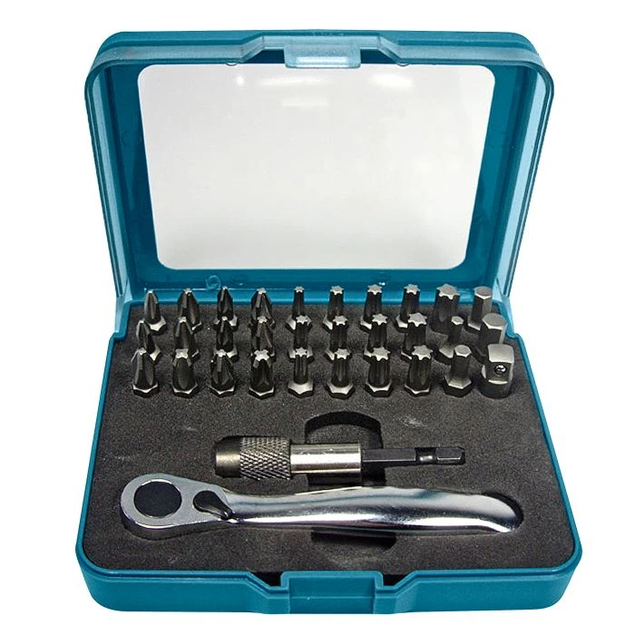 Makita P-79790 Schroefbitset 32-delig Ratel 3 Makita P-79790 Schroefbitset 32-delig Ratel - Afbeelding 3