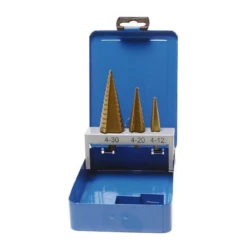 Makita HSS Stappenboorset 3-delig Tin Gecoat